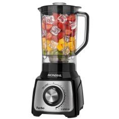 Liquidificador Mondial L-1200 Turbo Inox 1200W 110V