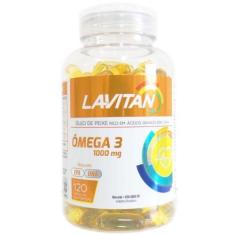 Lavitan ômega 3 1000mg - 120 cápsulas - Cimed consumo
