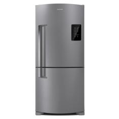 Geladeira Brastemp Frost Free Inverse 588 Litros Cor Inox Com Smart Bar - Bre85ak 110V