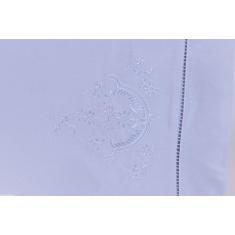 Jogo De Lençol Cama Viúva 100% Algodão 200 Fios 3 Pçs Branco - Thais E