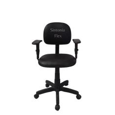 Cadeira Secretaria Regulagem Altura A Gás E Braço Regulagem