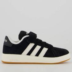 Tênis Adidas Grand Court 00s EL Infantil Preto-Unissex