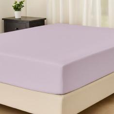 Lençol Queen Avulso Com Elástico 200 Fios 100% Algodão - RAFALORO, Ros