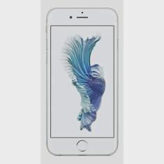 IPhone 6s Silver (Prata) 64GB com 3D Touch, iOS 15, Sensor Touch id, Câmera iSight 12MP