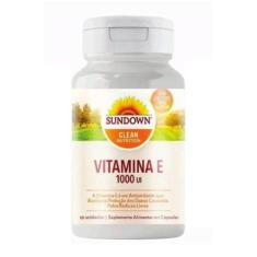 Vitamina E Sundown Cápsula 60