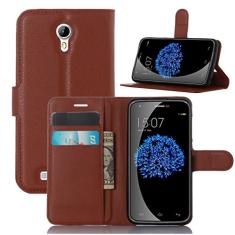 DOOGEE Y100 Pro, capa carteira flip de couro PU premium com compartimento para cartão, suporte e fecho magnético [capa interior à prova de choque de TPU] Compatível com DOOGEE Y100 Pro