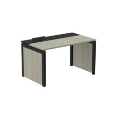 Escrivaninha para Escritório 140x79,2cm Pscpp140 Nogueira Casablanca/preto