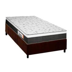 Cama Box Solteiro: Colchão Espuma Plumatex D28/EP Anatômico Falcon Ult