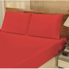 Jogo De Cama Box Lençol Casal Queen 3 Peças Com Elástico  - STUDIO CAS