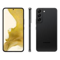 Smartphone Samsung Galaxy S22 256GB Preto 5G Octa-Core 8GB 6,1" RAM Câ