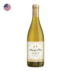 Vinho Trinchero Ménage à Trois Gold Branco EUA 750ml - Trinchero Famil