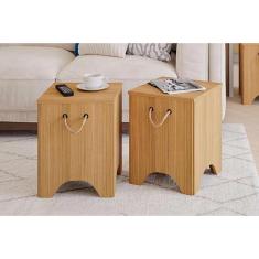 Banqueta Sala de Jantar Kim Kit 2 Un Nature - Cimol