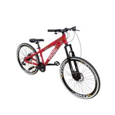 Bicicleta Aro 26 Bike Vikingx 21V Tuff 25 Freio Hidraulico Freeride Qu