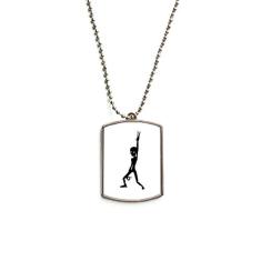 DIYthinker Colar para animais de estimação com pingente de corrente de aço inoxidável alienígena Universo e Espacial