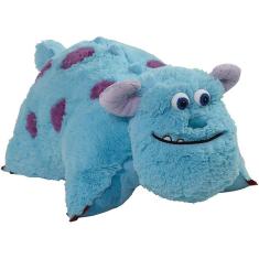 Pillow Pets Monsters Inc 16" Sulley Stuffed Animal, Disney Monsters University Plush Toy
