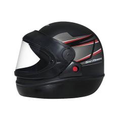 Capacete Integral Tittanium Preto Fosco TAM 58