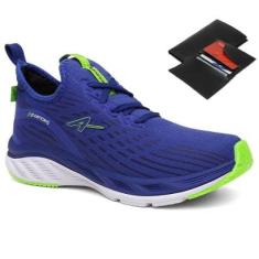 Tênis Masculino Esporte Advanced New Cross Caminhada Academia Fitness + Carteira-Masculino