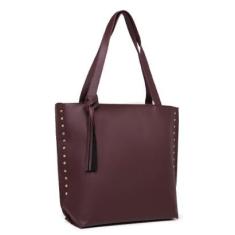 Bolsa Feminina Grande com Alça Transversal Handbag Santucci-Feminino
