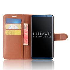 NEKOYA Capa carteira para Huawei Mate10 Pro, capa carteira flip de couro PU premium com compartimento para cartão, suporte e fecho magnético [capa interior à prova de choque de TPU] Compatível com