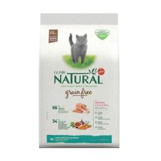 Ração Guabi Natural Grain Free para Gatos Adultos Castrados Sabor Salm