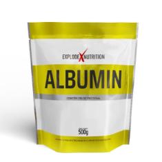 Albumina refil 500g - explode nutrition, MORANGO