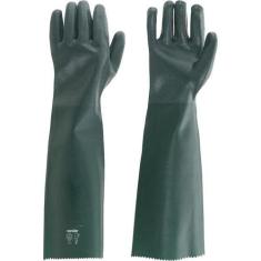 Luva PVC Palma Áspera com Forro 65cm Pav0065 com 05 pares - Vonder