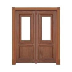 Portal de Abrir Bárbara Mod. 568 em Madeira Maciça Cedro Arana Casmavi