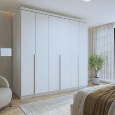 Guarda-Roupa Casal 6 Portas 4 Gavetas Alonzo