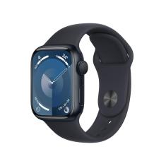 Apple Watch Series 9 41mm Meia-noite Sport IP6X Resistente à água e poeira 