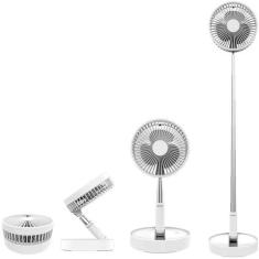 Ventilador Portátil Silencioso Dobrável 7200mah Retrátil - MKB