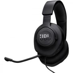 Fone de Ouvido Headset Gamer Com Fio JBL Quantum 100M2 Preto Com Micro
