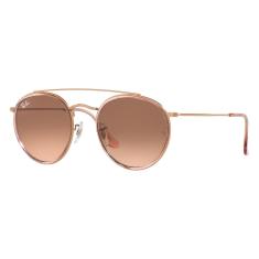 Óculos de Sol Ray Ban Round Double Bridge Gradient 0RB3647NL-Unissex