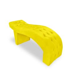 Maca Cama Suede Para Salão De Estética Cílios Maquiagem