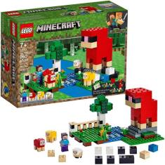 Lego Minecraft The Wool Farm 21153 Building Kit (260 Peças)