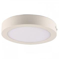 Plafon Led Sobrepor Redondo 24w Blumenau 3000k Luz Amarela
