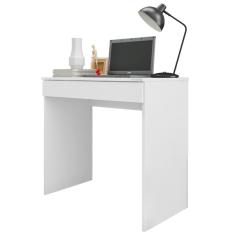 Mesa Para Computador Escrivaninha Alexia Branco Ajl