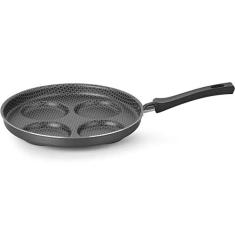 Frigideira 4 Ovos Aluminio Antiaderente Linha Gourmet Multiflon