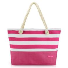 Bolsa Feminina de Praia Jacki Design Pink
