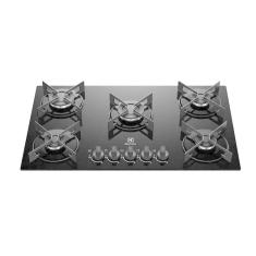 Cooktop 5 Bocas Electrolux A Gás KE5GR Preto Bivolt