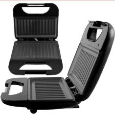 Grill Sanduicheira Elétrica Britânia Misteira BGR01P 750W Toast Preto,