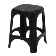 Kit 4 Banqueta Tramontina Niteroi em Polipropileno Preto