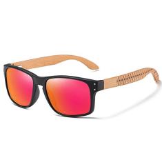 Oculos de Sol Masculino Artesanal EZREAL Gradiente com Proteção uv400 Polarizados 5527 (C4)