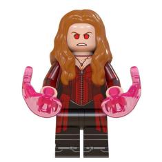 Boneco Blocos De Montar Vingadores Scarlet Witch Avengers