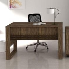 Mesa de Escritório Isadora Espresso Móveis Nogal