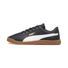 PUMA Tênis masculino Club 5v5, Puma Preto - Puma Branco-Puma Ouro, 7.5
