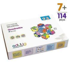 Quebra-cabeça Edulig Puzzle 3D Quadrados