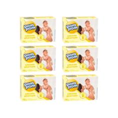 Sabonete Pom Pom 70G Glicerina - Kit Com 6Un