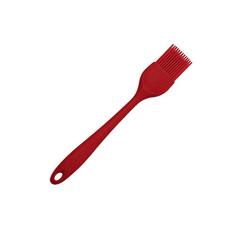 Pincel 27 cm de Silicone vermelho, SIL2768-VM, Euro Home