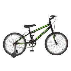 Bicicleta Free Aro 20 Freio V-brake MTB com Roda Lateral Kls