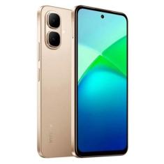 Smartphone Infinix Smart 10 128GB 4GB RAM Dual SIM Tela 6.67" - Dourad